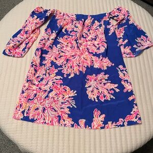 Lilly Pulitzer Off The Shoulder Dress